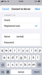 Files Configuration - set credentials